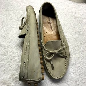 Mercanti Fiorentini Leather Loafers Gray 8